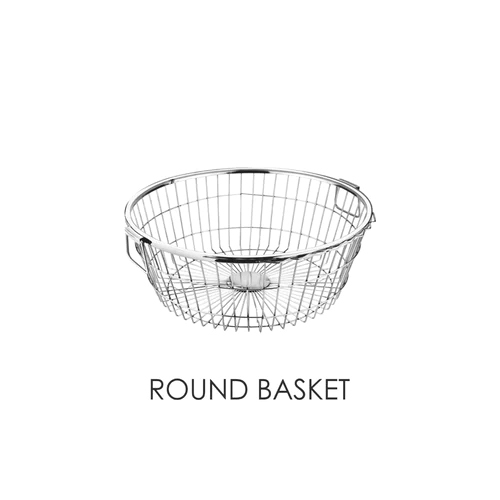 SS Round Basket