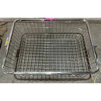 Silver Ss Kitchen Basket - Feature: Easy To Clean
