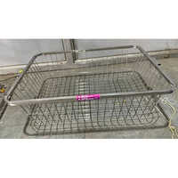 Silver SS Kitchen Basket
