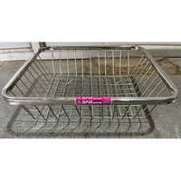 Silver SS Kitchen Basket