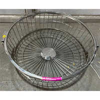 Stainless Steel Fruit Basket - Color: Silver