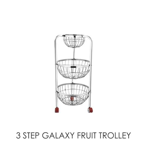 3 Step Galaxy Fruit Trolley