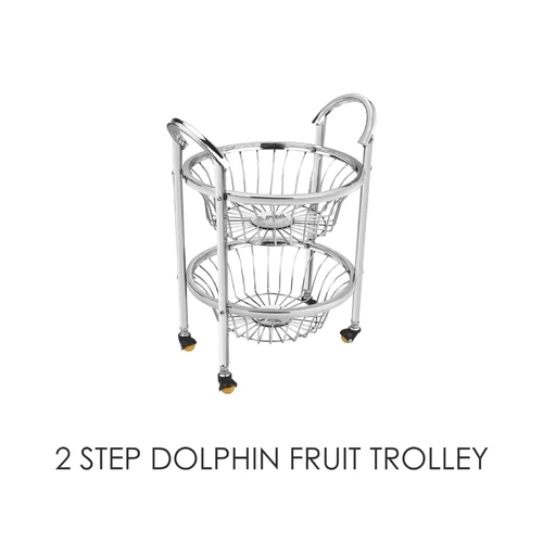 2 Step Dolphin Fruit Trolley