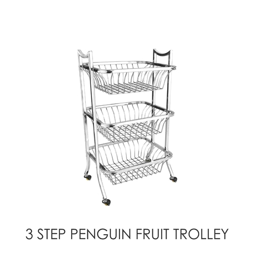 3 Step Penguin Fruit Trolley