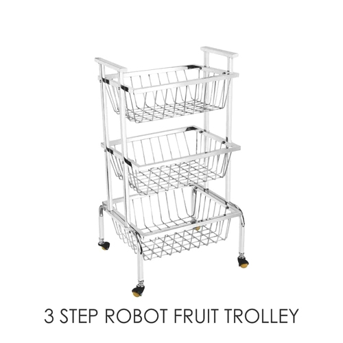 3 Step Robot Fruit Trolley