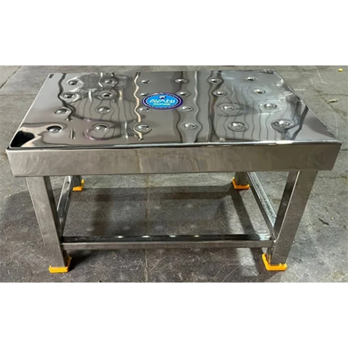 Silver Stainless Steel Table