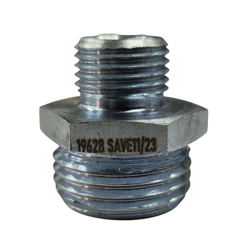 Hex Threaded Adapter - Color: Silver