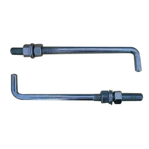 16 Mm Ms Foundation Bolt - Color: Silver