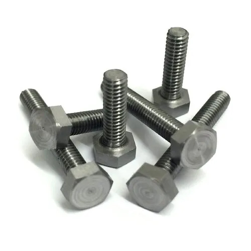 Stainless Steel Hexagon Bolt - Color: Silver