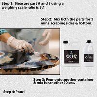 One Resin Hardener Set