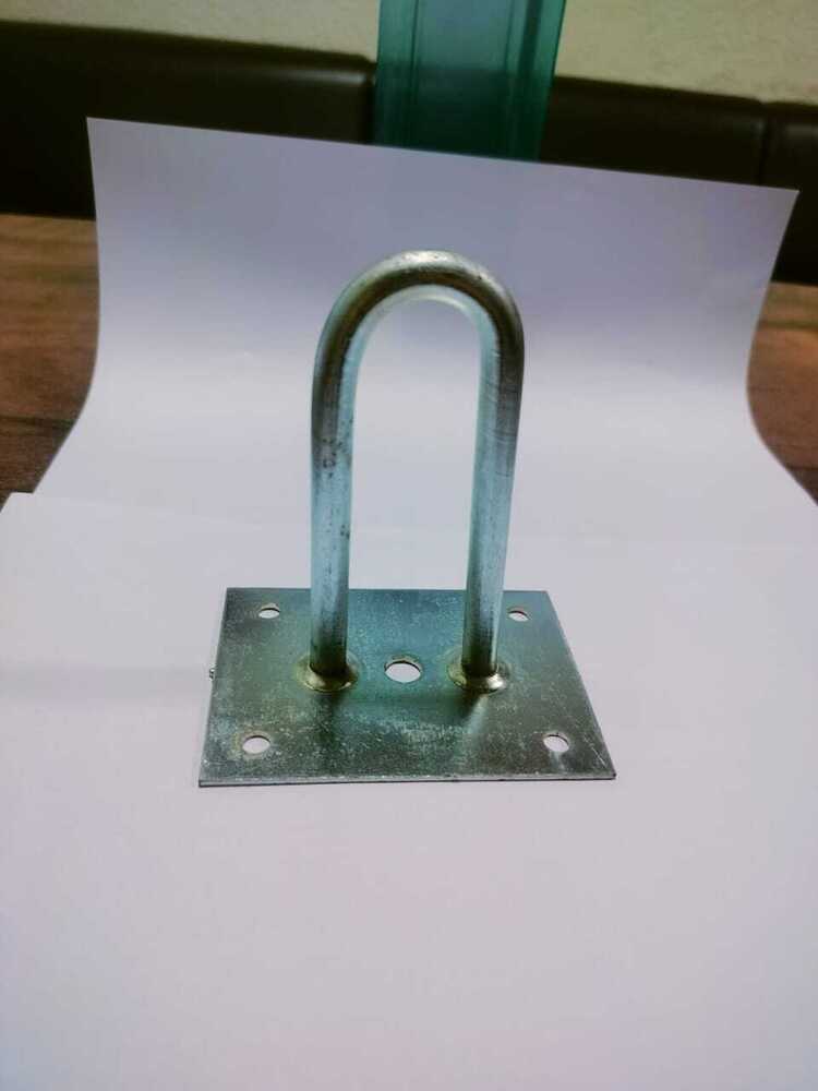 White Mild Steel Efficient Bracket Fan Hook - Material: Zinc