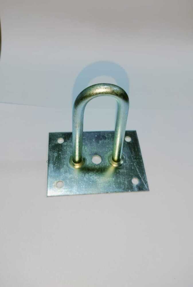 White Mild Steel Efficient Bracket Fan Hook - Material: Zinc