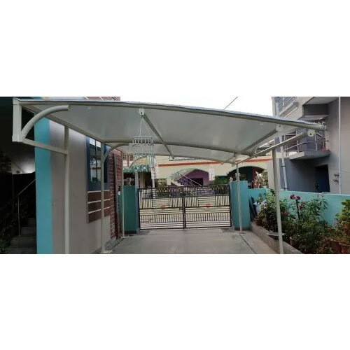 White Entrance Canopy