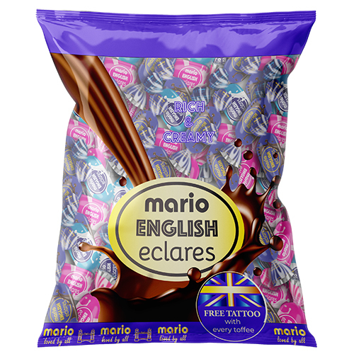 Mario English Eclairs Toffee - Flavor: Different Available