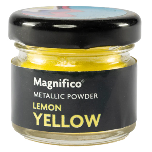 Lemon Yellow Metallic Powder