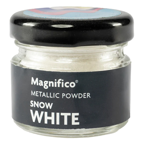 Snow White Metallic Powder