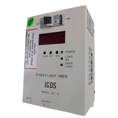Mild Steel Street Light Timer