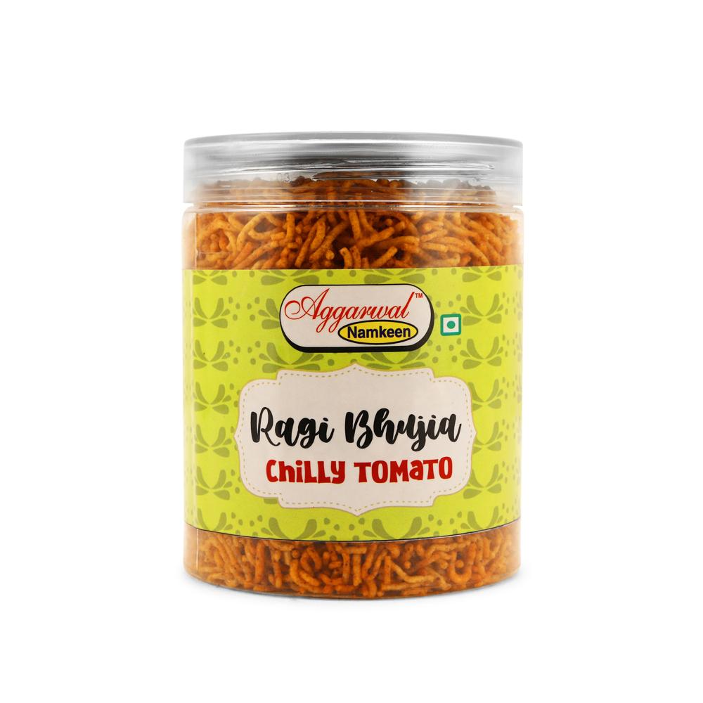 Ragi (Nachani) Chilly Tomato Bhujiya - Feature: Healthy Snacks