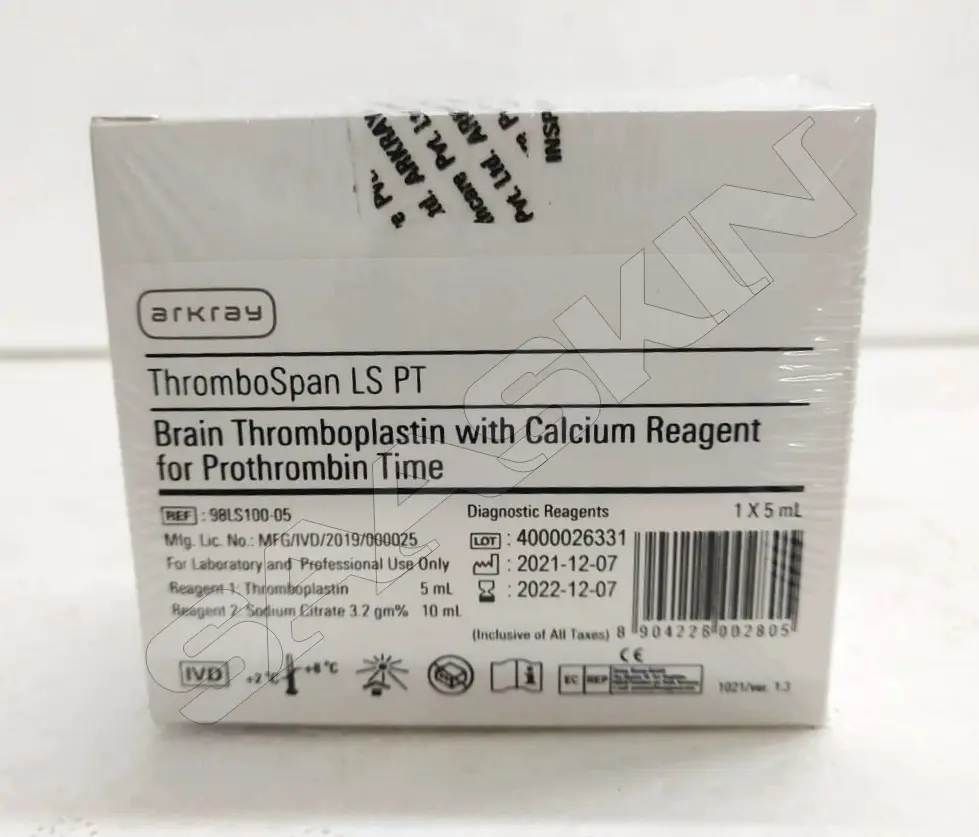 Arkray Thrombospan Ls Coagulation Kit - Liquid Reagent 10x4ml, Ready-to-use, Who-calibrated, Manual/automated Compatible