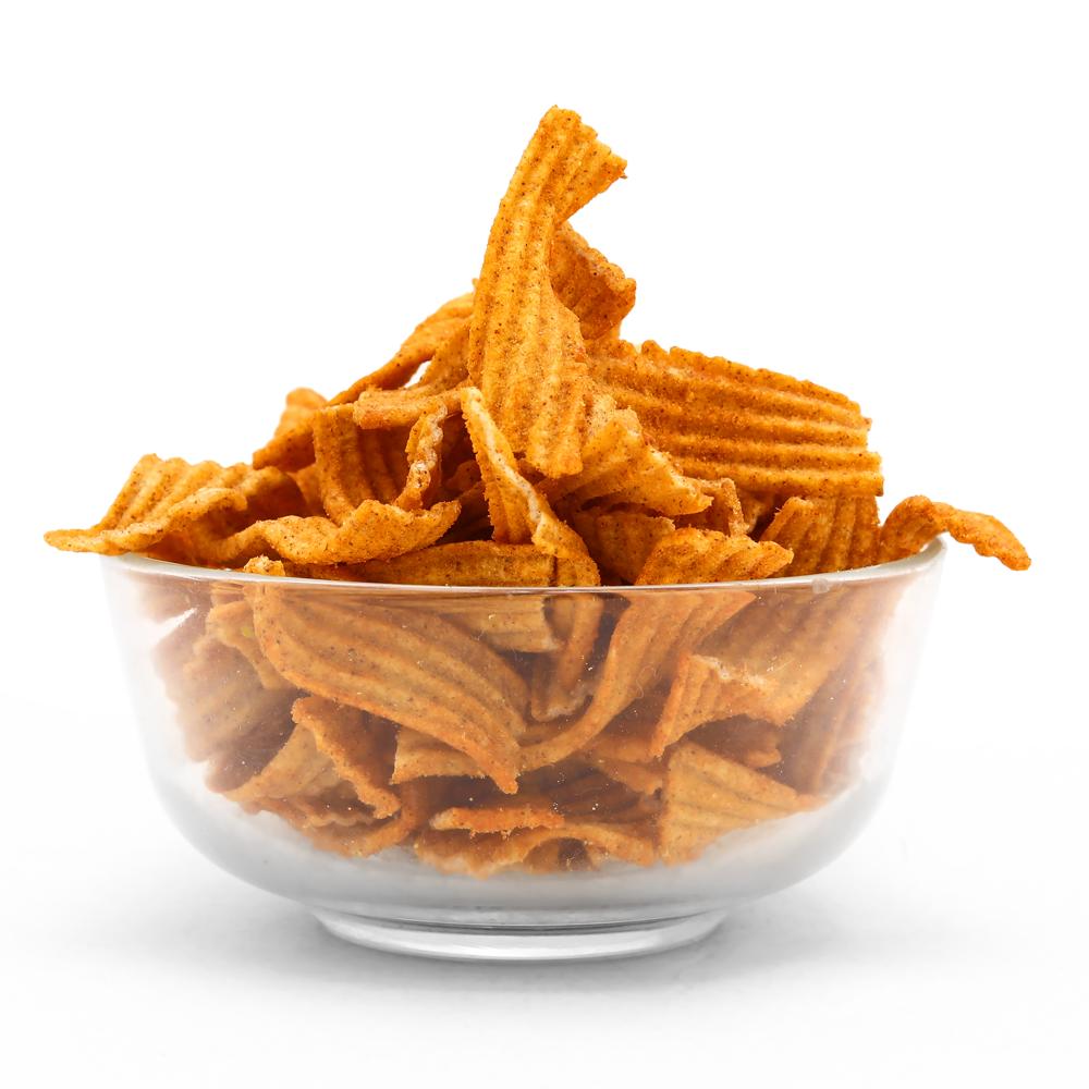 Millets Masala Chips - 150 Gm, Fried Crunchy Snack Made From Millet Flour, Spicy Flavor, Gluten-free, Ideal For Dips And On-the-go Snacking