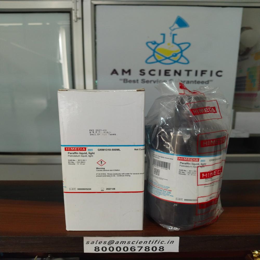 Paraffin Liquid Light - Application: Laboratory Chemical