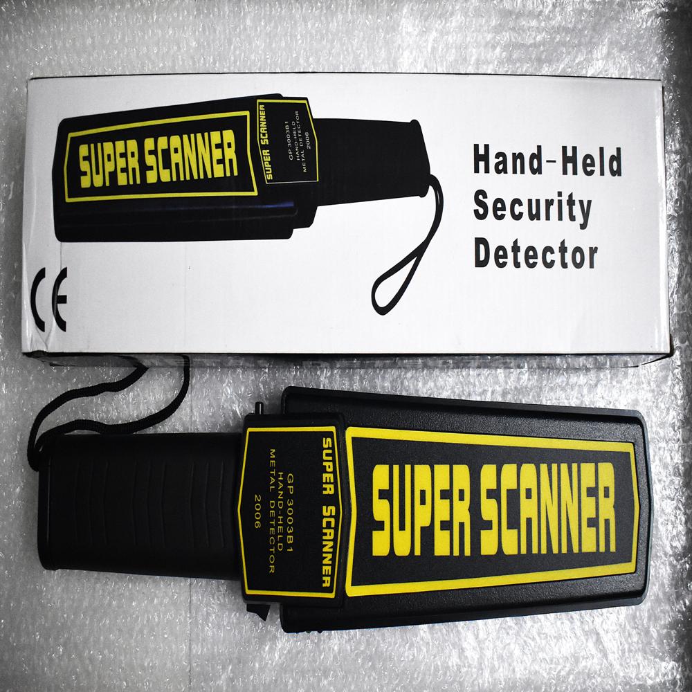 HAND HELD METAL DETECTOR SUPERSCANNER BASIC