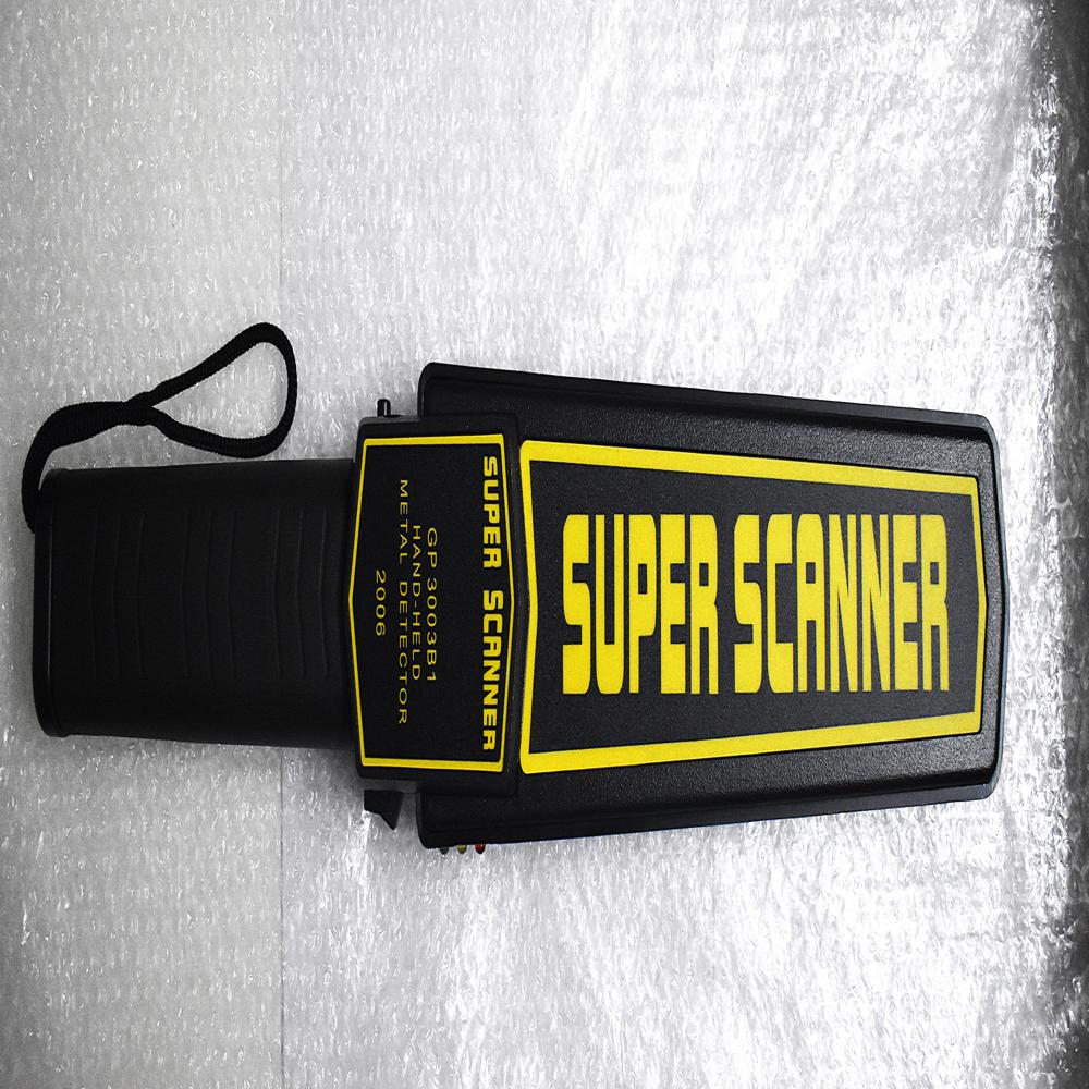 HAND HELD METAL DETECTOR SUPERSCANNER BASIC