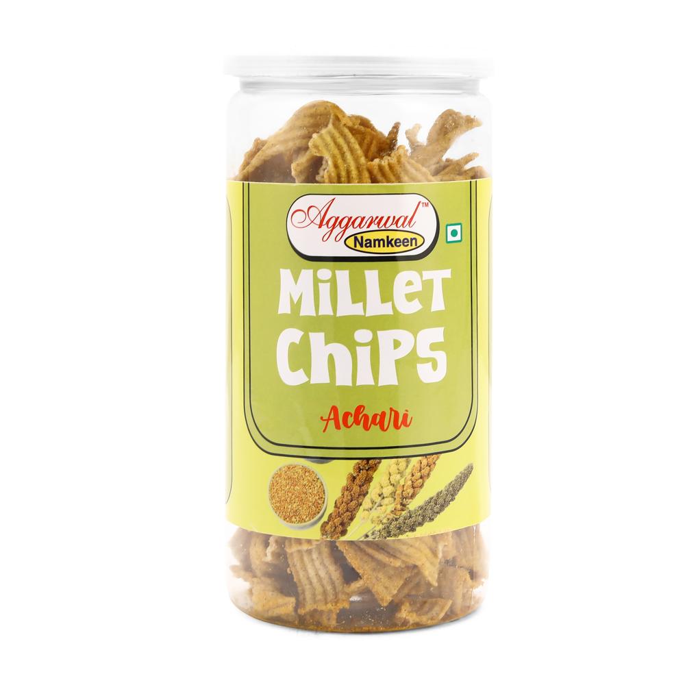 Millets Achari Chips - Feature: Healthy Snacks