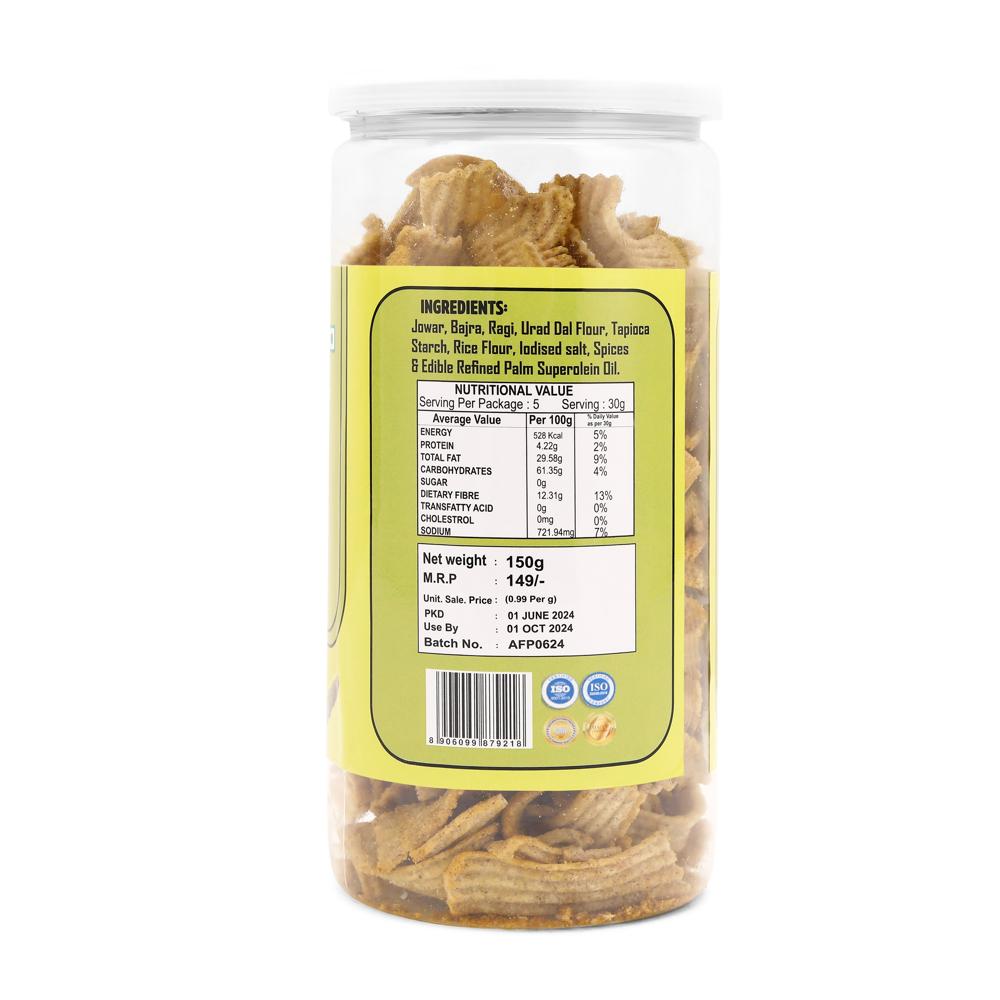Millets Achari Chips - Feature: Healthy Snacks