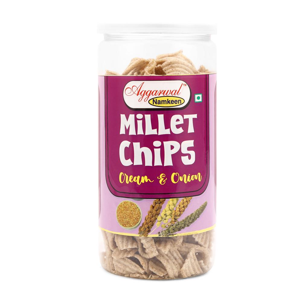 Millet Cream Onion Chips - Feature: Healthy Snacks