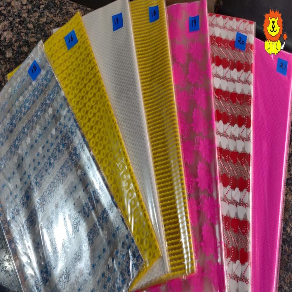 Transparent Flower Wrapping Paper - Color: Multicolor