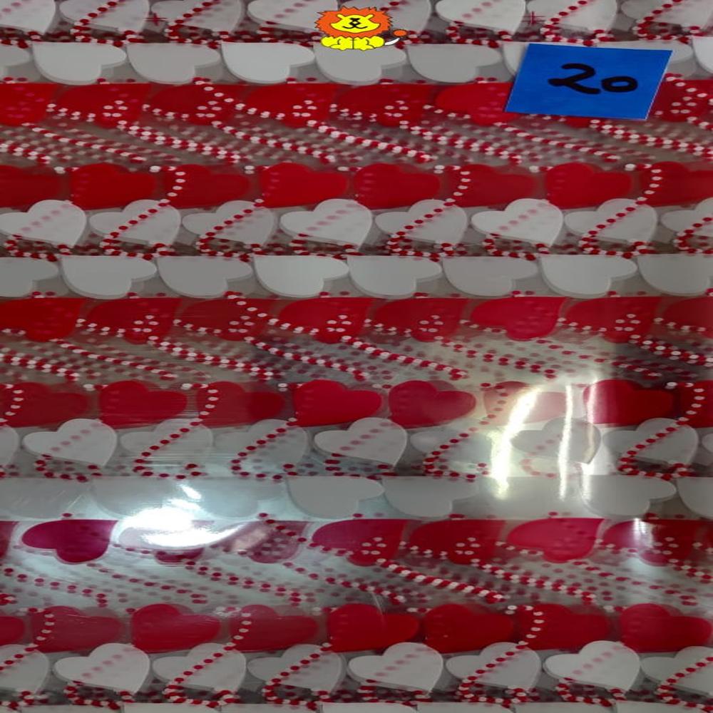 Transparent Flower Wrapping Paper - Color: Multicolor