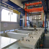 Dip Pretreatment Plant - Color: Yellow And Grey