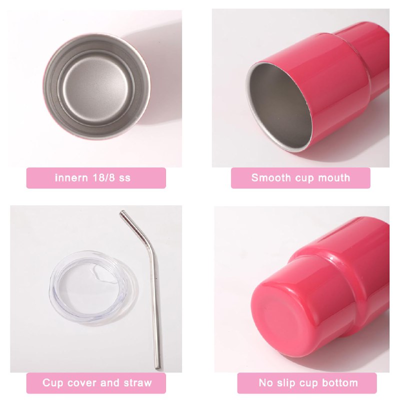 3oz Mini Tumbler Shot Glass With Straw And Lid