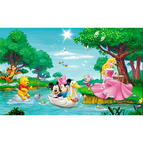 Kids And Avengers Cartoon Wallpaper