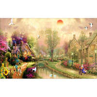 Mix And Window Wallpaper - Material: Acrylic
