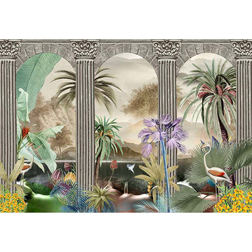 AA-001 Ethnic Theme Wallpaper