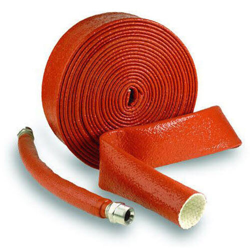 Silicon Coated Glass Fire Sleeves
