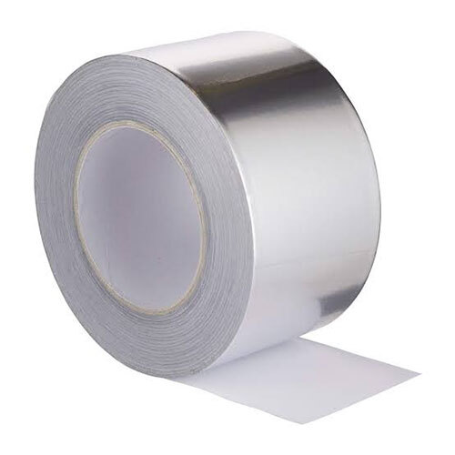 Aluminium Adhesive Solvent Tapes - Color: Silver