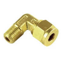 Brass Connector Elbow Male Assembly