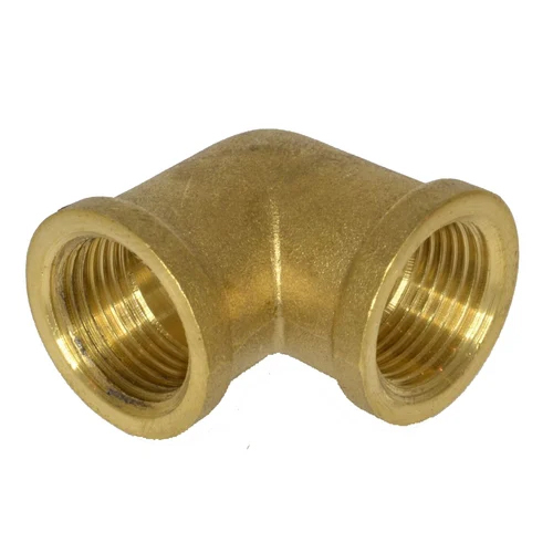 Brass Forged Collar Female Elbow