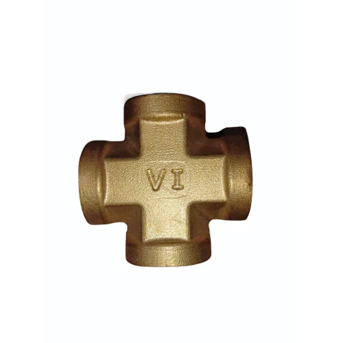 Industrial Brass Pipe Cross