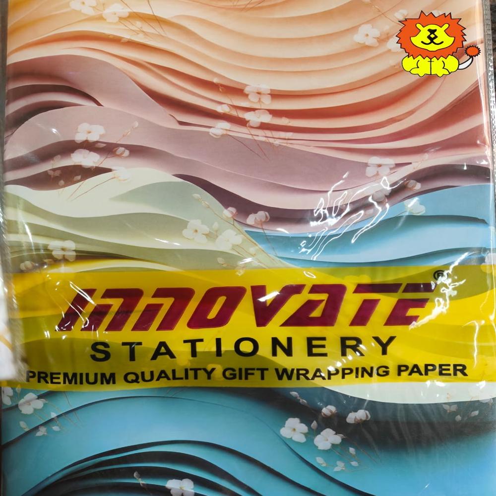 Innovate Chromo Gift Wrapping Sheets - Color: Multicolor
