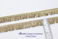 Zari Sequence Jhalar Lace