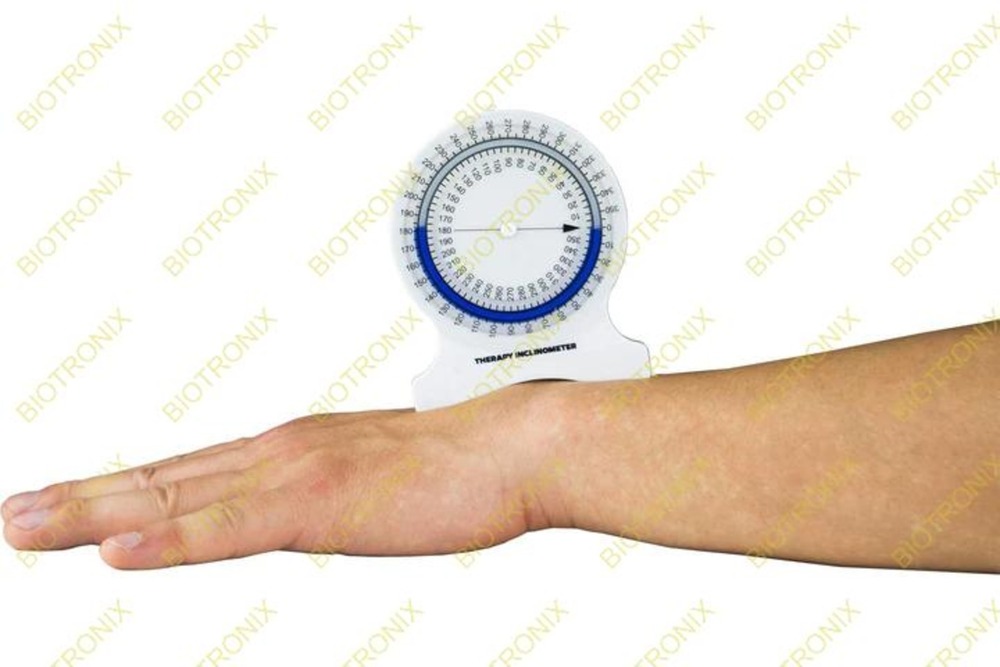 Medical Manual Bubble Inclinometer For Joint And Spine Rom Assessment Tool