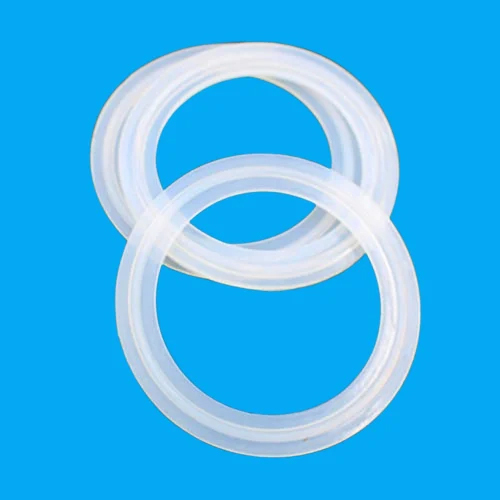 Silicone Tri Clover Gasket - Color: Transparent