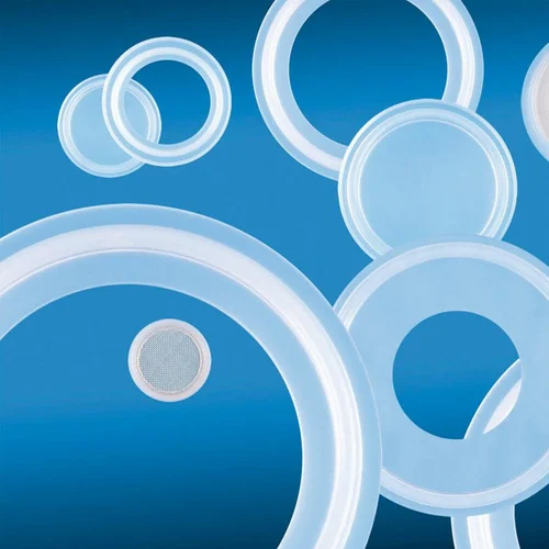 Silicone Tri Clover Gasket - Color: Transparent