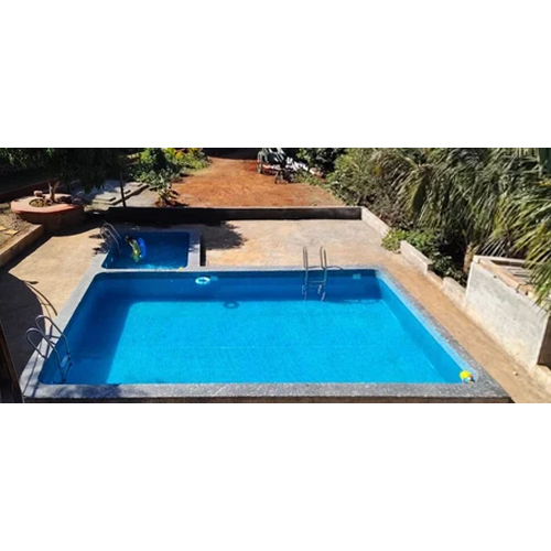 4 Feet Frp Swimming Pool - Color: Blue