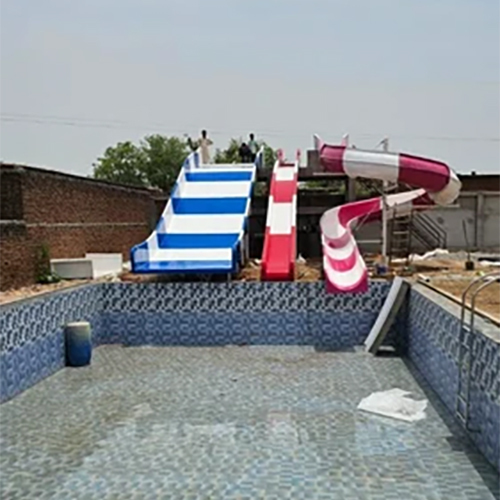2.5 Feet Frp Water Park Swimming Pool - Color: Blue