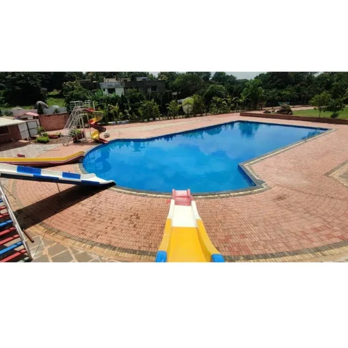 2.5 To 4 Feet Frp Swimming Pool - Color: Blue